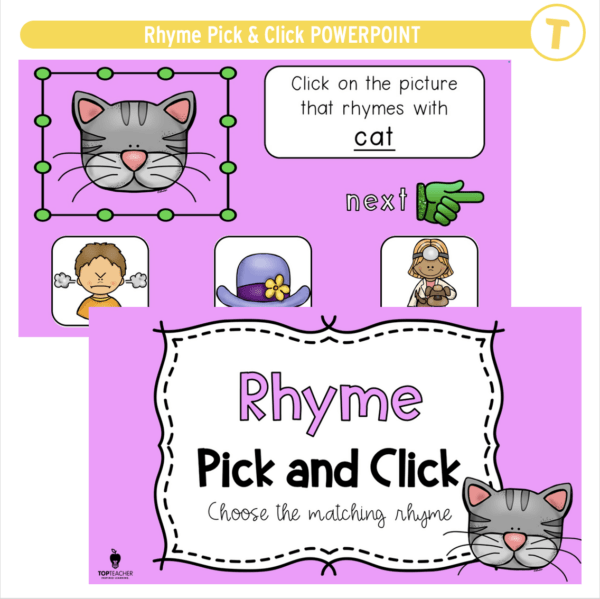 Rhyme Pick & Click POWERPOINT - Image 2